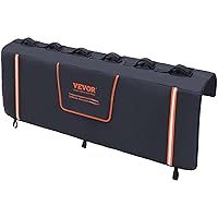 VEVOR Upgraded Tailgate Bike Pad - Tailgate Protection Cover for Mountain Bike on Most Full-Size Trucks, with Reflective Strips and Tool Pockets