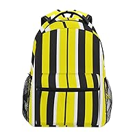 School Backpacks for Girls Kids Vertical Stripes Backpack School Rucksacks Canvas Print Personalised Shoulder Bag Bookbag