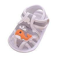 Boys Slides Size 4 Baby Shoes Fashion Off Shelf Flat Sandals Baby Toddler Shoes Toe Toe Sandals Girls Slide on Sandals
