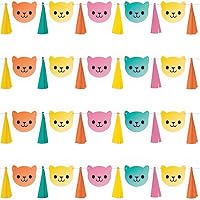 Unique Multicolor Paper Fringe Garland Banner (Pack Of 1) - 7ft - Adorable Gabby's Dollhouse Design, Perfect Decoration For Birthday Parties, Themed Events, & Celebrations