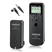 Wireless Shutter Camera Remote Intervalometer Timer Compatible with Nikon D3, D4, D4s, D5, D6, D800, D850, D810, D700, D500, D300, D200, F6, F100, F5, F90, N90s, D1X, D2H; Replaces Nikon MC-30A