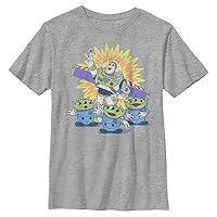 Disney Kids Pixar Toy Story Vintage Buzz Boys Short Sleeve Tee Shirt