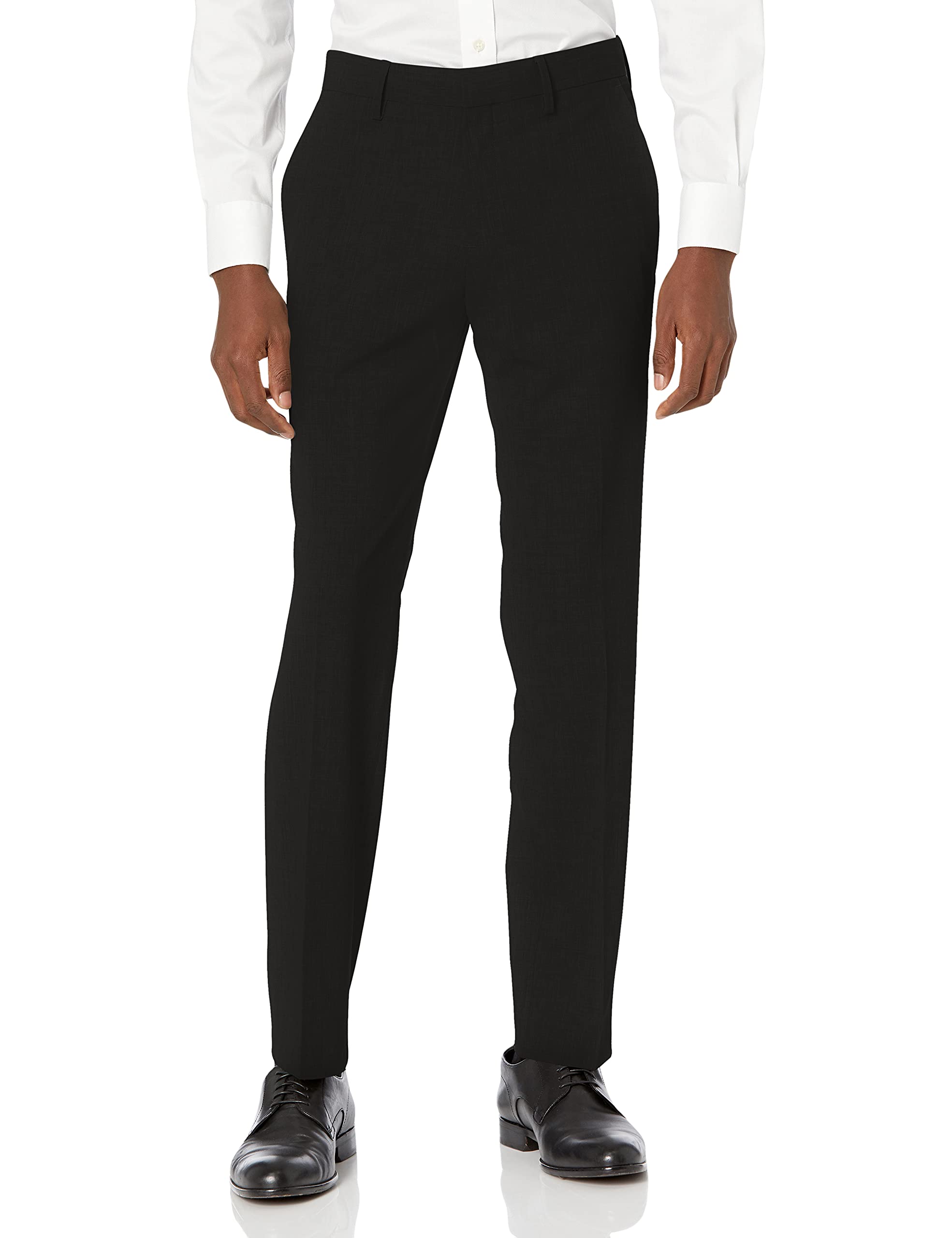 Kenneth Cole Men's Slim Fit Solid Performance Dress Pant