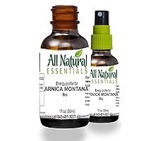 Arnica Homeopathic Remedy Relief Bruises Sore Muscle Soreness arnicare Homeopathy Joint Swelling sprains Muscle Arnica Montana Supplement All Natural 1oz Spray Kosher (6C)