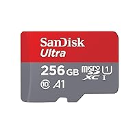 [Older Version] SanDisk 256GB Ultra microSDXC UHS-I Memory Card with Adapter - 120MB/s, C10, U1, Full HD, A1, Micro SD Card - SDSQUA4-256G-GN6MA