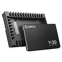 ORICO DIY 2.5 External Hard Drive 1T - Portable SSD Up to 500MB/s - External Solid State Drive Compatible with Windows PC/Desktop/Laptop/Tablet/Camera