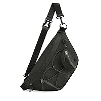 G4Free Sling Bag, Large Crossbody Bag RFID Blocking Shoulder Backpack Chest Bag Fanny Pack for Men Women Travel, Hiking
