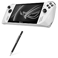 BoxWave Stylus Pen Compatible with ASUS ROG Ally Z1 - FineTouch Capacitive Stylus, Super Precise Stylus Pen for ASUS ROG Ally Z1 - Jet Black