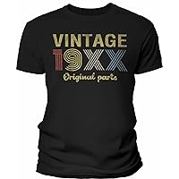 50th Birthday Shirt for Men - Vintage Original Parts 1974 Retro Birthday - 001-50th Birthday Gift