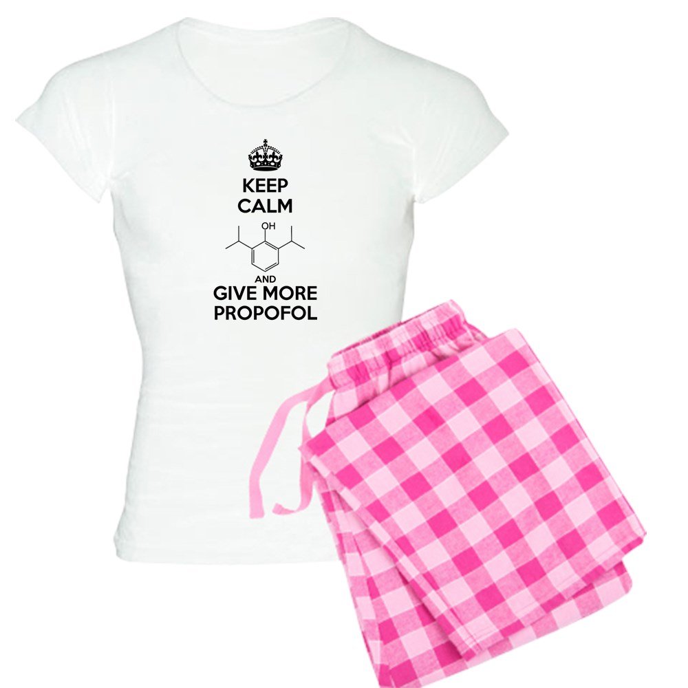 CafePress Keep Calm and give more Propofol Women's PJs