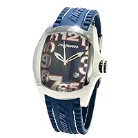 Mens Analogue Quartz Watch with Rubber Strap CT7016M-03, Blue, 41mm, Strap