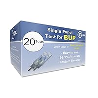 Single Panel Urine Drug Test, Buprenorphine (BUP) - 20 Pack