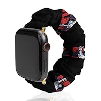New York City and Statue of Liberty USA Watch Band Soft Scrunchie Watch Strap Sport Strap Compatible with
