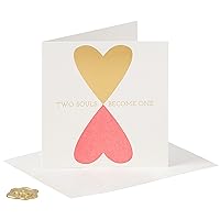 Happy Anniversary Card, Two Souls Become One (NA-0035)