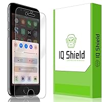 IQShield Screen Protector Compatible with iPhone 7 (Maximum Coverage) LiquidSkin Anti-Bubble Clear TPU Film