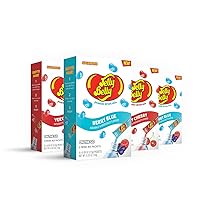 Jelly Belly, Variety Pack – Powder Drink Mix - (4 boxes, 24 sticks) – Sugar Free & Delicious, Makes 30 flavored water beverages