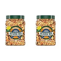 Southern Style Nuts Gourmet Hunter Mix, 23 Ounces, Sesame Sticks, Peanuts, Sunflower Kernels, Almonds, Cashews, and Pepitas (Pack of 2)