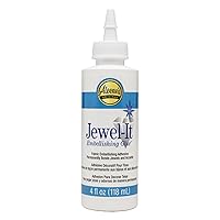 Aleene's Jewel-It Embellishing Glue, 4 Ounces, Clear, 4 Fl Oz