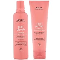 Aveda Nutriplenish Light Moisture Shampoo and Conditioner 8.5 oz Duo Set