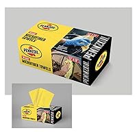Pennzoil Microfiber Towels - 30-Pack of 12x12 Inch Cloths for Superior Cleaning & Detailing - Ultra Absorbent, Lint-Free Cleaning Rags Ideal for Cars, Home, and More