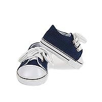 American Fashion World Navy Sneaker for 18-Inch Dolls | Premium Quality & Trendy Design | Dolls Shoes | Shoe Fashion for Dolls for Popular Brands