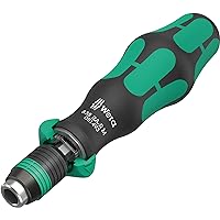 WERA - 05051493001-838 RA-R M Bitholding Screwdriver with Ratchet functionality, 1/4