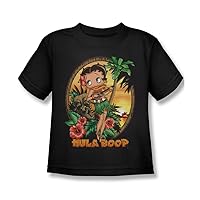 Betty Boop - Hula Boop 2 Juvy T-Shirt In Black