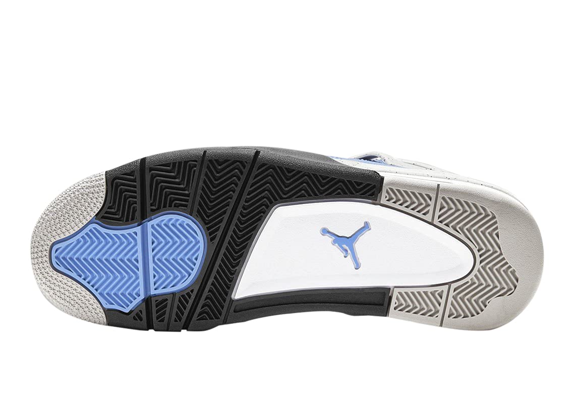 Nike Mens Air Jordan 4 Retro Cactus Jack University Blue/Black Suede