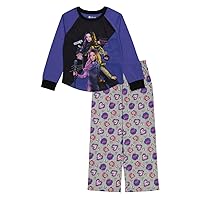 Disney Girls' 2-Piece Loose-fit Pajamas Set