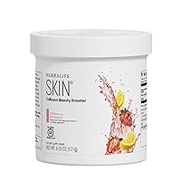 Herbalife Skin Collagen Beauty Booster Lemonade Strawberry Flavor 6.03 Oz: No Artificial Flavor, No Artificial Sweeteners, Gluten-Free