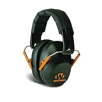 Walker's Unisex Adult's Lightweight Foldable Hearing Protection 22 dB Noise Reduction Pro Low-Profile Earmuffs