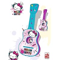 Hello Kitty Children's Guitar (Reig 1513), Multicoloured