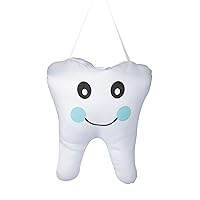 Lillian Rose Tooth Fairy Hanging Pillow, Blue, 6.75x7.5 Inch (Pack of 1)