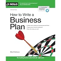 How to Write a Business Plan How to Write a Business Plan Paperback