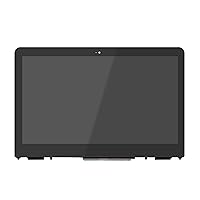 Replacement 13.3 FHD 1080P LCD Display Touch Screen Digitizer Assembly Bezel with Board for HP Pavilion X360 m3-u000 m3-u001dx m3-u002dx m3-u003dx m3-u100 m3-u101dx m3-u103dx m3-u105dx