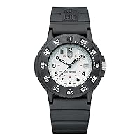 Luminox XS.3007.EVO.S Men's Navy SEAL White Dial Black Strap Watch