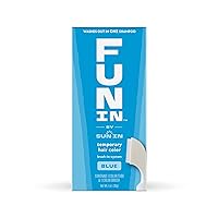 Fun-In by Sun-In Temporary Hair Color Blue 1oz