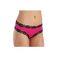 Women's Plus Size Cheeky Panty with Criss-Cross Back