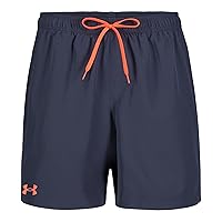 Under Armour Men's Compression Lined Volley, Swim Trunks, Shorts with Drawstring Closure & Elastic Waistband