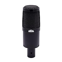 Heil PR 30 Dynamic XLR-Microphone for Video Podcast, Live Sound, Instrumentals, Recording, and Broadcast, Wide Frequency Response, Smooth Sound, Superior Rear Noise Rejection - Black