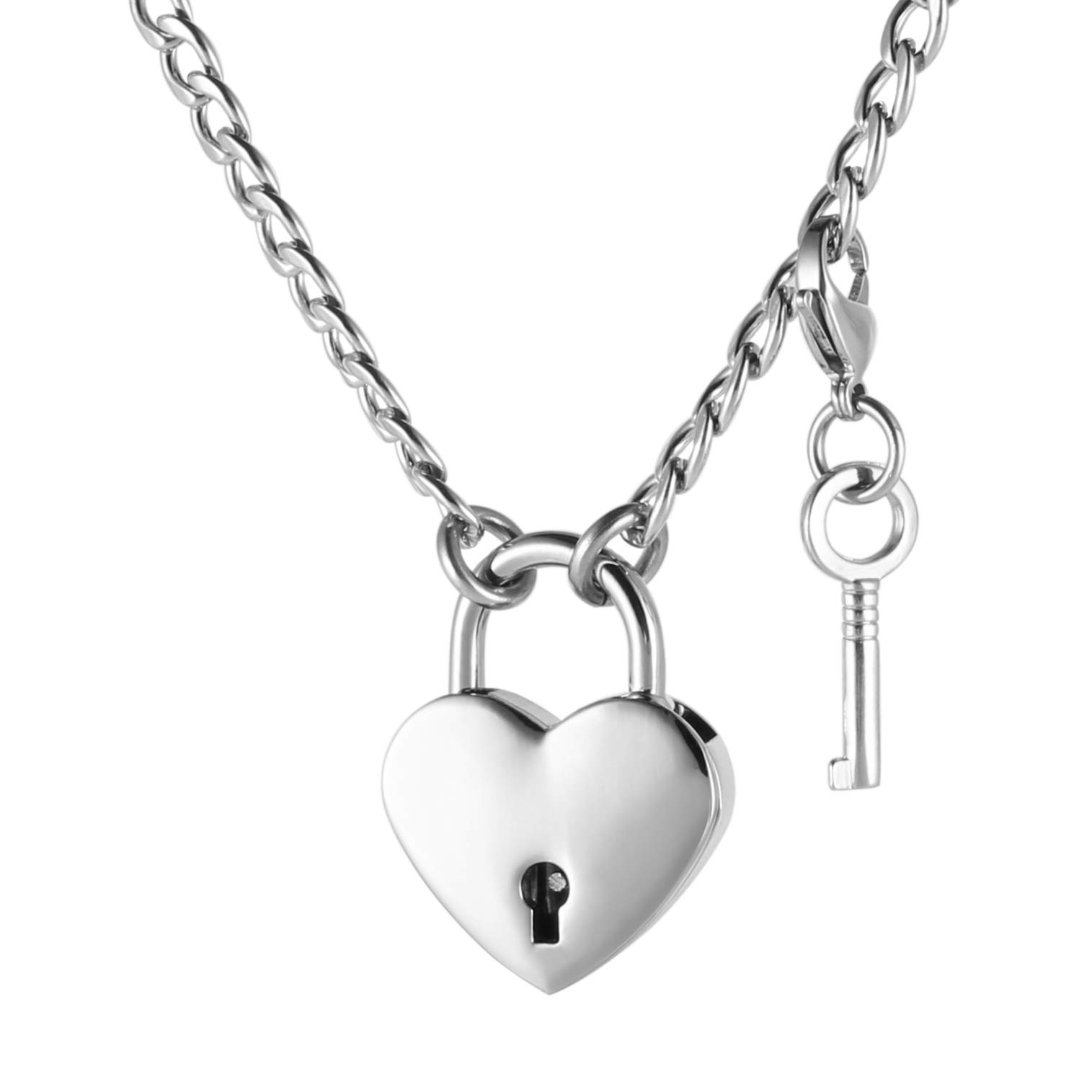 Roberto Coin Yellow Gold Diamond Heart Lock Necklace | Neiman Marcus