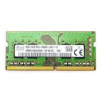 SK HYNIX 8GB 1RX8 DDR4 SO-DIMM PC4-21300 2666MHZ Memory Module HMA81GS6JJR8N-VK