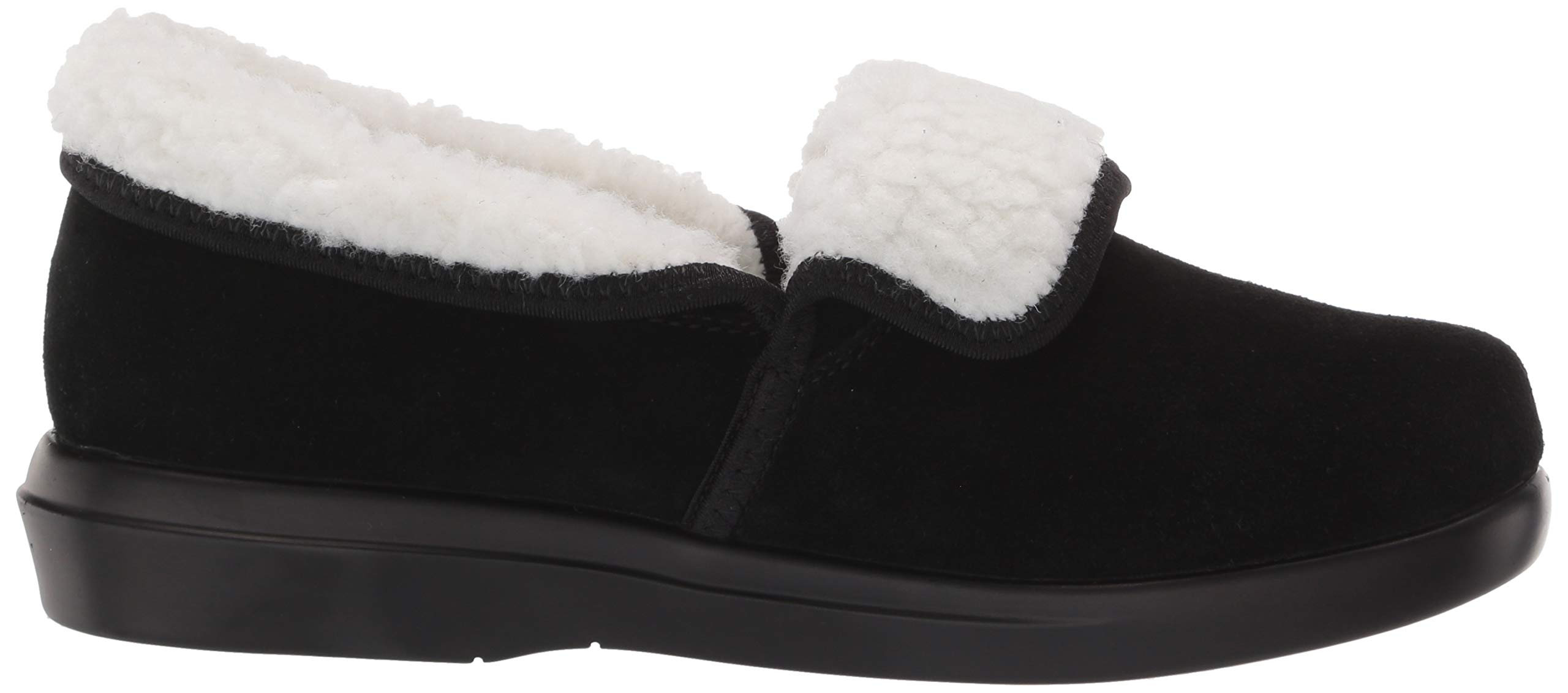 Propet Womens Colbie Slip On Casual Slippers Casual - Black