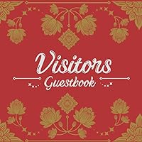 Visitors Guest Book: Thai art Red background Sign In Book - Address Contact Message Log Tracker Recorder Address Lines, Lake country vacation house ... business record, AirBnB, Bed & Breakfast Visitors Guest Book: Thai art Red background Sign In Book - Address Contact Message Log Tracker Recorder Address Lines, Lake country vacation house ... business record, AirBnB, Bed & Breakfast Paperback