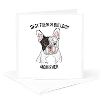 Greeting Card - Best French Bulldog Mom Ever - Illustrations
