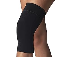 CW-X Women's Stabilyx Knee Support Compression Sleeve, Black, Medium