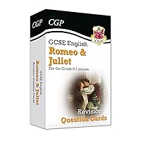 New Grade 9-1 GCSE English Shakespeare - Romeo & Juliet Revision Question Cards (CGP GCSE English 9-1 Revision) New Grade 9-1 GCSE English Shakespeare - Romeo & Juliet Revision Question Cards (CGP GCSE English 9-1 Revision) Cards
