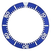 BEZEL INSERT COMPATIBLE WITH SEIKO WATCH PROSPEX SBCZ025 KINETIC DIVER SCUBA 200M WATCH BLUE