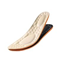 Orthopedic Insoles for The Feet Leather Comfort Insole Running Sneakers Feet Care Shoe Sole Pad for Feet (Color : E, Size : EU35-36(230mm))
