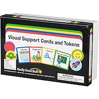 Really Good Stuff Visual Support Folder And Cards - 1 Folder, 85 Cards
